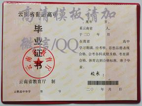 南澗2008年高中畢業證圖片