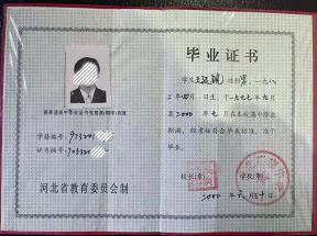 大名縣2000年高中畢業(yè)證樣本及圖片參數(shù)