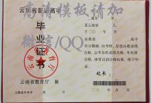 南澗2008年高中畢業證圖片